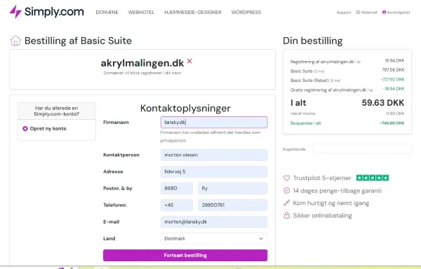 køb og betal et billigt webhotel til din blog